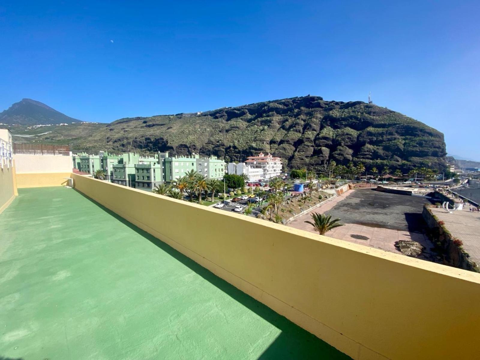 Casa Malú, Ocean view chalet in tropical garden with shared heated saltwater pool Los Llanos De Aridane Exterior foto